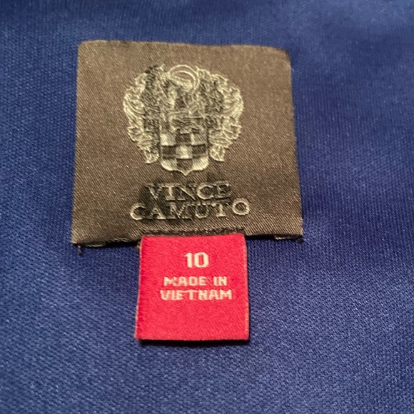 Vince Camuto Royal Blue Lined Dress size 10 - Picture 5 of 5